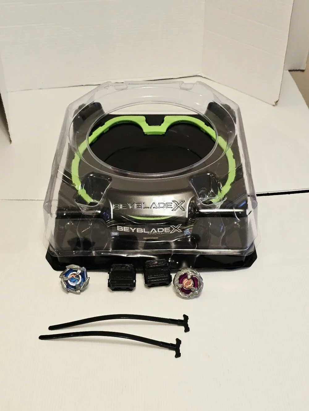 Beyblade X Xtreme Stadium Arena Black Green Beystadium Hasbro Takara Tomy Lot